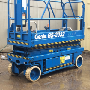 pre-owned-genie-gs2032-self-propelled-electric-scissor-lift-for-sale