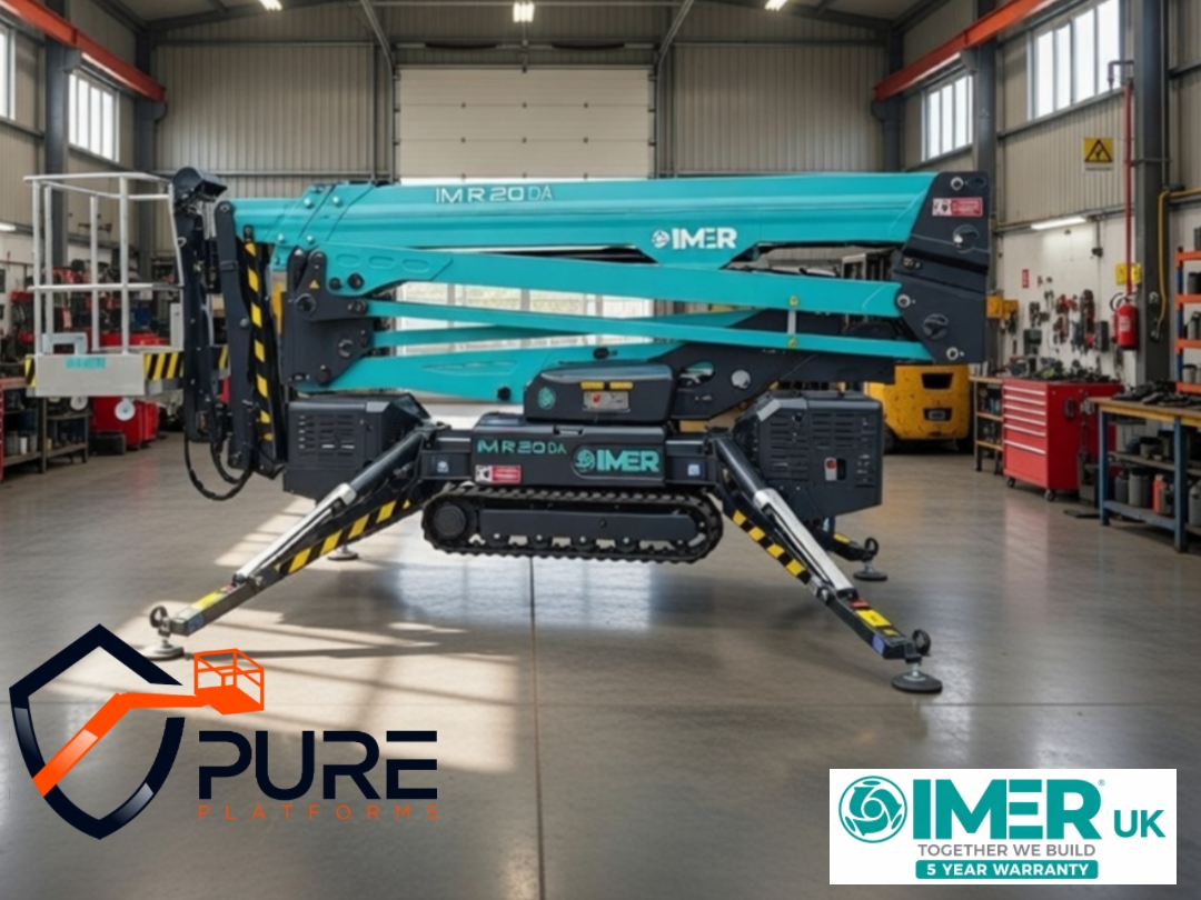 NEW 2026 Imer R20DA Dual Fuel Spiderlift - 'World Cup Special'