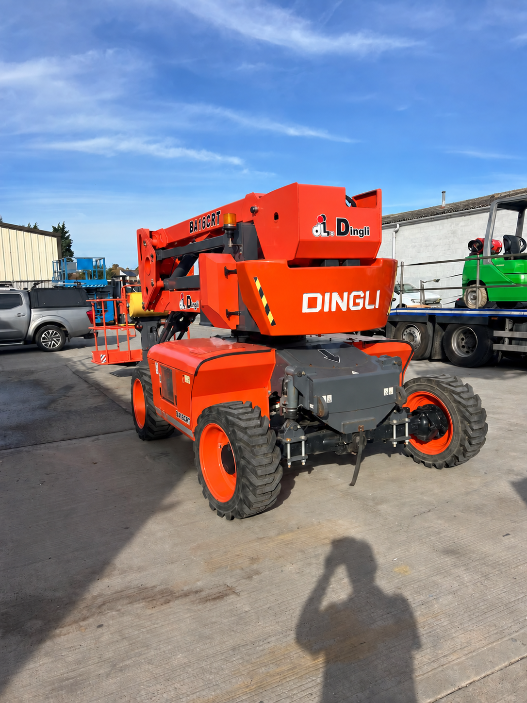 PRE-OWNED 2023 Dingli BA16 4x4 Diesel Kubota Self Propelled Boom Lift - New In Stock - Image 2