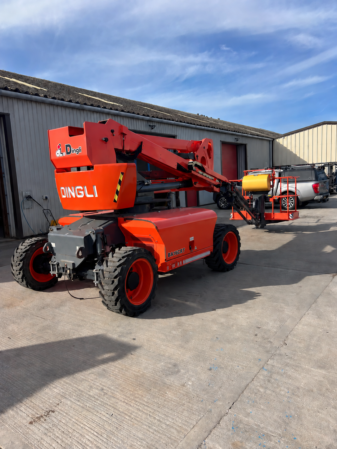 PRE-OWNED 2023 Dingli BA16 4x4 Diesel Kubota Self Propelled Boom Lift - New In Stock - Image 3