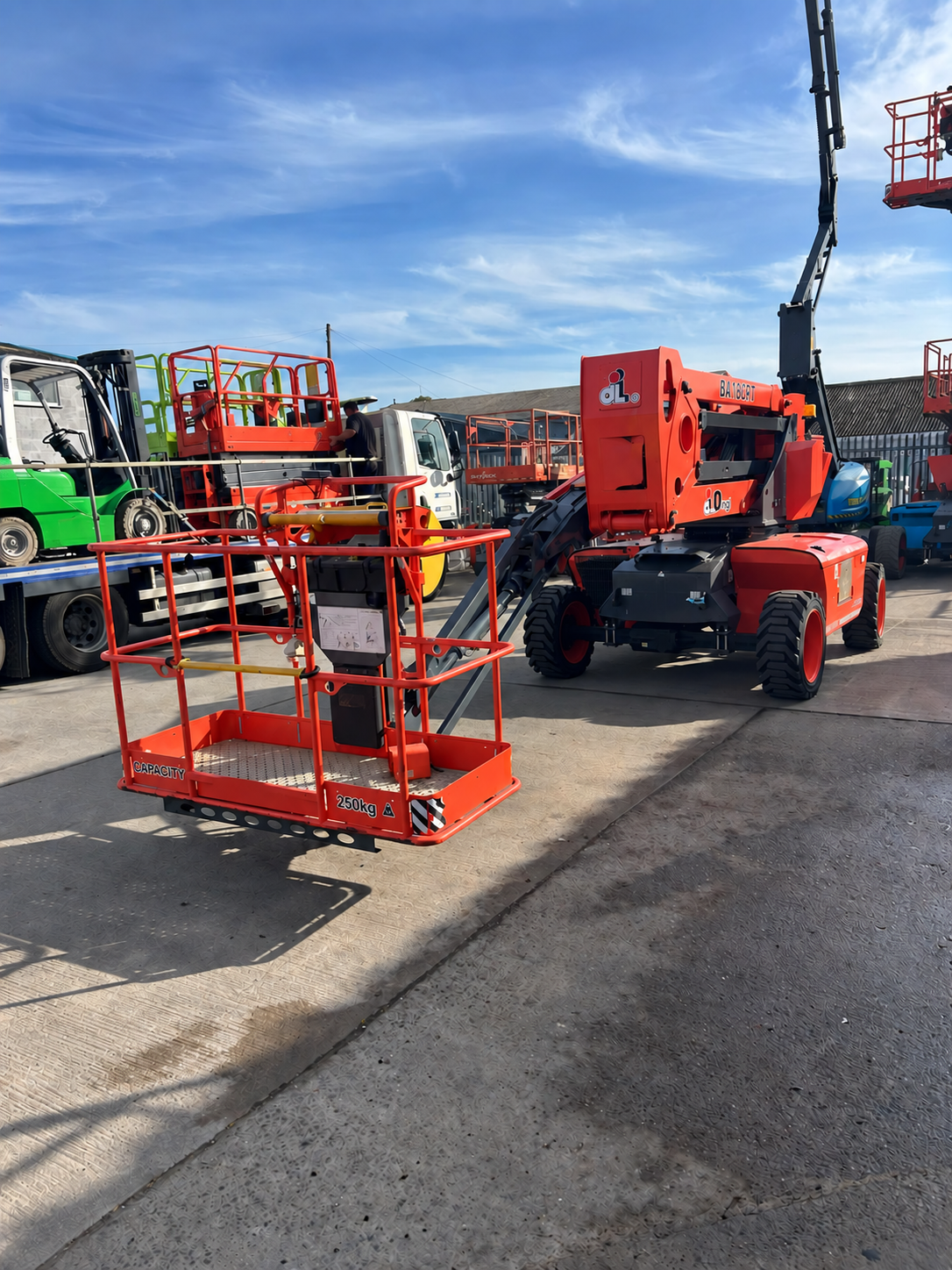 PRE-OWNED 2023 Dingli BA16 4x4 Diesel Kubota Self Propelled Boom Lift - New In Stock - Image 4