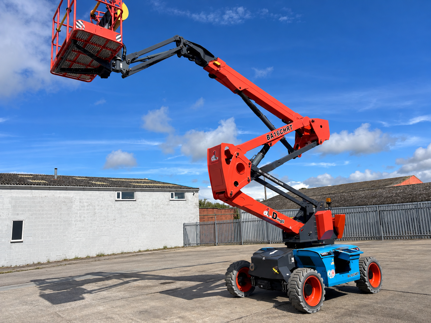 PRE-OWNED 2023 Dingli BA16 4x4 Self Propelled Hybrid Boom Lift - New In Stock - Image 4