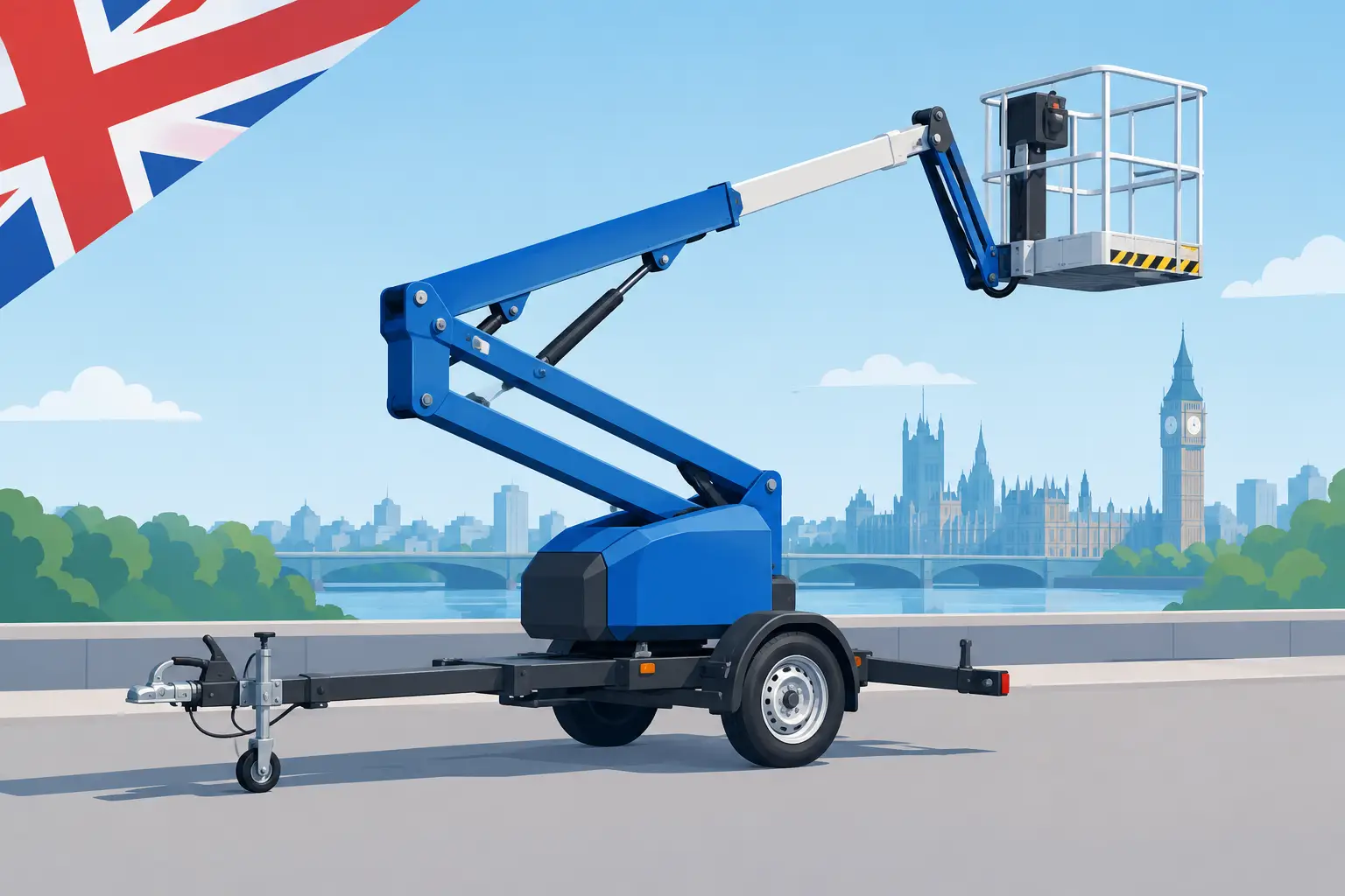 Road Towable Access Platforms for Sale in the UK