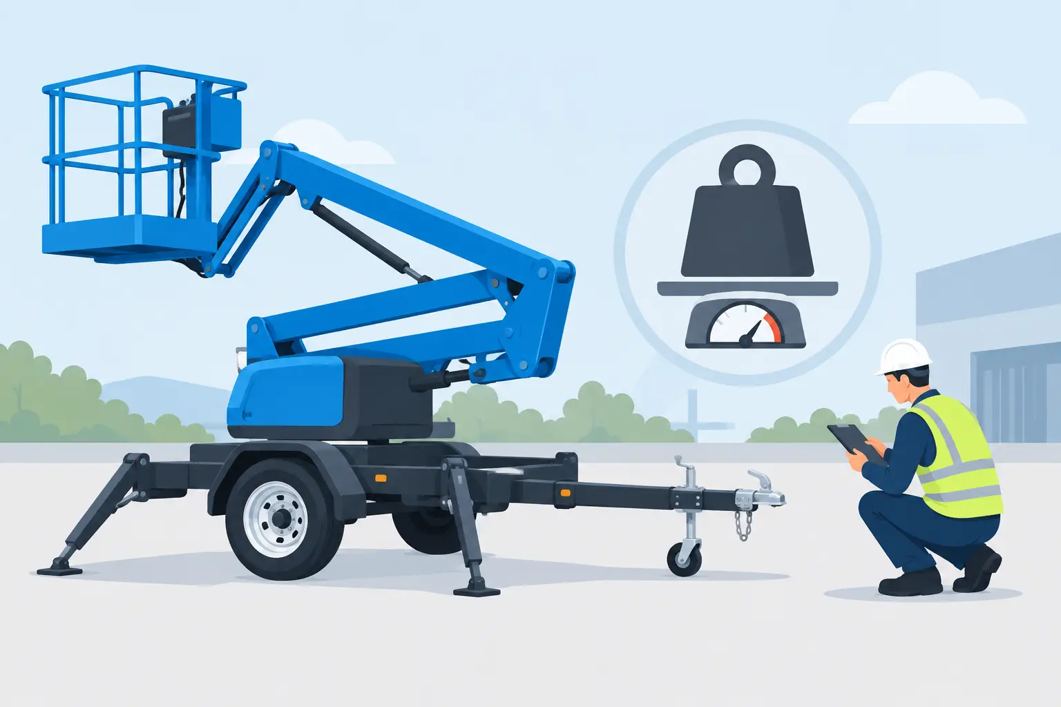 Towable Access Platform Weight: What to Check