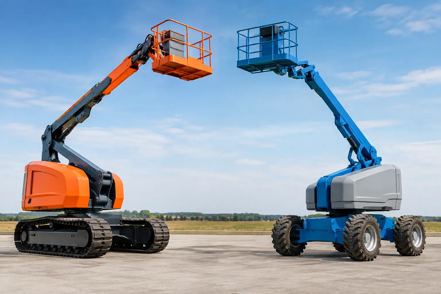 Tracked Versus Wheeled Access Platforms: Which Fits?